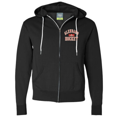 Unisex Hooded Full-Zip Sweatshirt - AFX90UNZ  Thumbnail