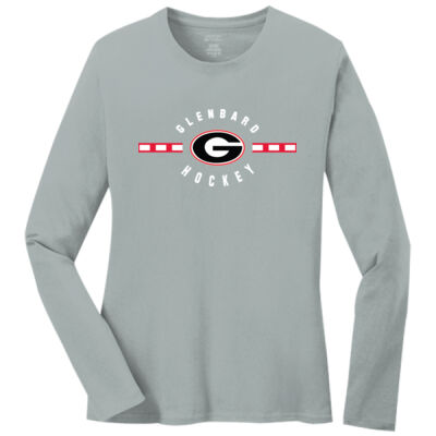 Ladies Long Sleeve Core Cotton Tee  Thumbnail