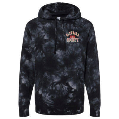Midweight Tie-Dyed Hooded Sweatshirt  Thumbnail